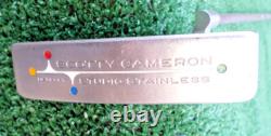 Titleist SCOTTY CAMERON Studio Stainless Newport 2 303 Putter 35 R. H. WithCover