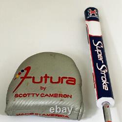 Titleist Scotty Cameron 2003 Futura Putter 35 with Super Stroke Traxion Tour 3.0
