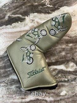 Titleist Scotty Cameron 2004 Bicycle Putter Pea Green Head Cover Golf Headcover