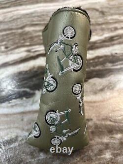 Titleist Scotty Cameron 2004 Bicycle Putter Pea Green Head Cover Golf Headcover