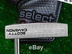 Titleist Scotty Cameron 2014 Select Roundback 34 Putter with Headcover New