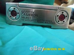 Titleist Scotty Cameron 2016 Select Newport 2 Dual Balance Putter withSC HC 35