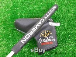 Titleist Scotty Cameron 2016 Select Newport 3 34 Putter w Headcover Excellent