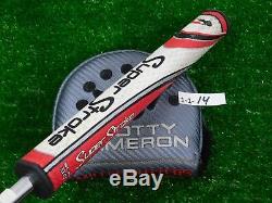 Titleist Scotty Cameron 2017 Futura 6M 35 Putter with Headcover Super Stroke