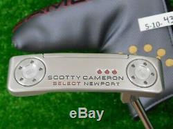 Titleist Scotty Cameron 2018 Select Newport 34 Putter with Headcover New