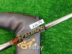 Titleist Scotty Cameron 2018 Select Newport 35 Putter with Headcover