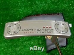 Titleist Scotty Cameron 2018 Select Newport 35 Putter with Headcover New