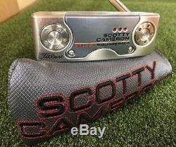Titleist Scotty Cameron 2018 Select Squareback Right Hand 34 Putter SS 3.0 Grip