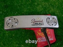 Titleist Scotty Cameron 2020 Special Select Newport 34 Putter w Headcover Mint