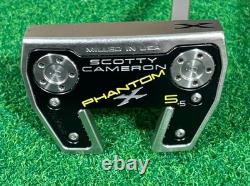 Titleist Scotty Cameron 2021 Phantom X 5.5 Putter 35 RH Used