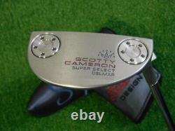 Titleist Scotty Cameron 2023 Super Select Del Mar 35 Putter with Headcover New