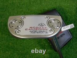 Titleist Scotty Cameron 2023 Super Select Fastback 1.5 34 Putter with HC New