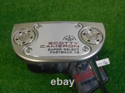 Titleist Scotty Cameron 2023 Super Select Fastback 1.5 35 Putter with HC New