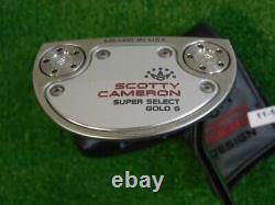 Titleist Scotty Cameron 2023 Super Select GoLo 6 34 Putter with Headcover New