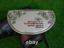 Titleist Scotty Cameron 2023 Super Select GoLo 6 34 Putter with Headcover New