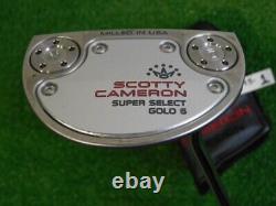 Titleist Scotty Cameron 2023 Super Select GoLo 6 35 Putter with Headcover New