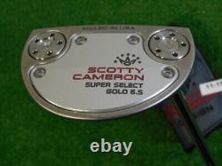 Titleist Scotty Cameron 2023 Super Select GoLo 6.5 35 Putter with Headcover New