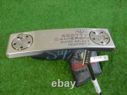 Titleist Scotty Cameron 2023 Super Select Newport 2 35 Putter w Headcover New