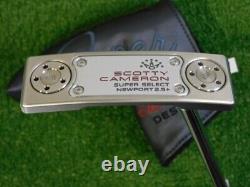Titleist Scotty Cameron 2023 Super Select Newport 2.5 Plus 35 Putter w HC New