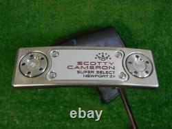 Titleist Scotty Cameron 2023 Super Select Newport 2 Plus 34 Putter with HC New