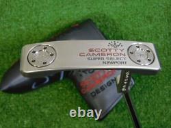 Titleist Scotty Cameron 2023 Super Select Newport 35 Putter with Headcover New