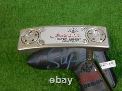 Titleist Scotty Cameron 2023 Super Select Newport Plus 34 Putter with HC New