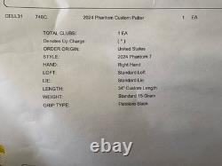 Titleist Scotty Cameron 2024 Phantom 7 Putter 34 Inches Mint
