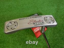 Titleist Scotty Cameron 2025 Studio Style Newport 34 Putter with Headcover New