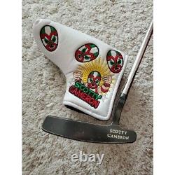 Titleist Scotty Cameron Black Milled Laguna 34 & Cinco De Mayo Headcover