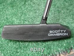 Titleist Scotty Cameron Black Select Newport 2.6 Center Shaft Putter 34 Inc