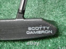 Titleist Scotty Cameron Black Select Newport 2.6 Center Shaft Putter 34 Inc
