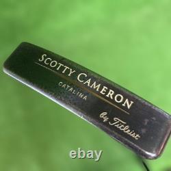 Titleist Scotty Cameron CATALINA Putter PT GunBlue 35in RH withcover