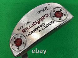 Titleist Scotty Cameron California Del Mar Putter PT 35inch Steel Shaft RH