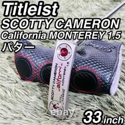 Titleist Scotty Cameron California Monterey 1.5 Putter (Single)