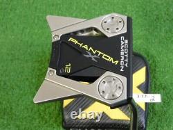 Titleist Scotty Cameron Custom Phantom X 12.5 34 Putter w Headcover Excellent