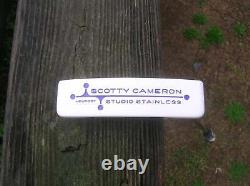 Titleist Scotty Cameron Custom Shop Newport 35 Putter withHC White & Purple