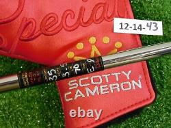Titleist Scotty Cameron Custom Special Select Flowback 5.5 35 Putter w HC New