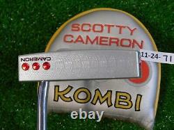 Titleist Scotty Cameron Custom Studio Select Kombi Mid 43 Putter w HC Excellent