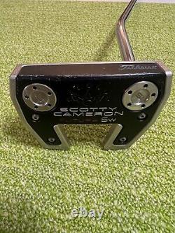 Titleist Scotty Cameron Futura 5W 34 Putter Right Handed Used