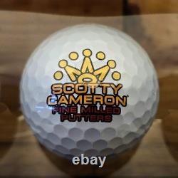 Titleist Scotty Cameron Golf Balls (Set Of 4) With Display Case Discontinued