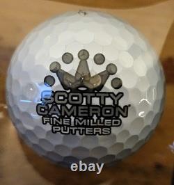 Titleist Scotty Cameron Golf Balls (Set Of 4) With Display Case Discontinued