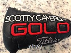 Titleist Scotty Cameron Golo 6 Putter Headcover Black/White/Red