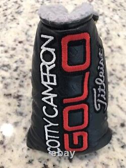 Titleist Scotty Cameron Golo 6 Putter Headcover Black/White/Red