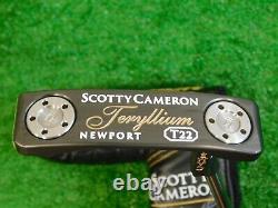 Titleist Scotty Cameron Limited 2019 T22 Teryllium Newport 35 Putter with HC