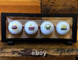 Titleist Scotty Cameron Masters Golf Balls Set Of 4 WithDisplay Case Discontinued