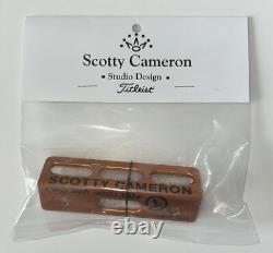 Titleist Scotty Cameron NEW Putting Path Tool Orange Circle T Tour Use Only