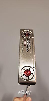 Titleist Scotty Cameron Newport 2.5 35 Putter Right Hand Used With Headcover