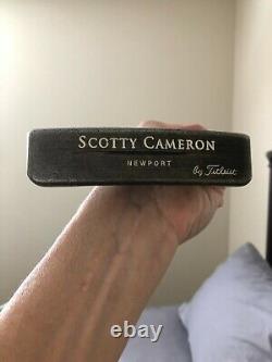 Titleist Scotty Cameron Newport Classics Putter with heel stamp and sight line