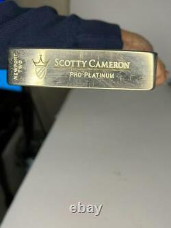 Titleist Scotty Cameron Newport Two Pro Platinum Right Hand Putter, 35 Euc