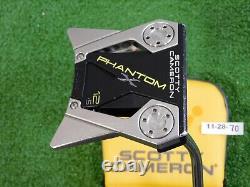 Titleist Scotty Cameron Phantom X 12.5 Counterbalanced 34 Putter w HC S Stroke
